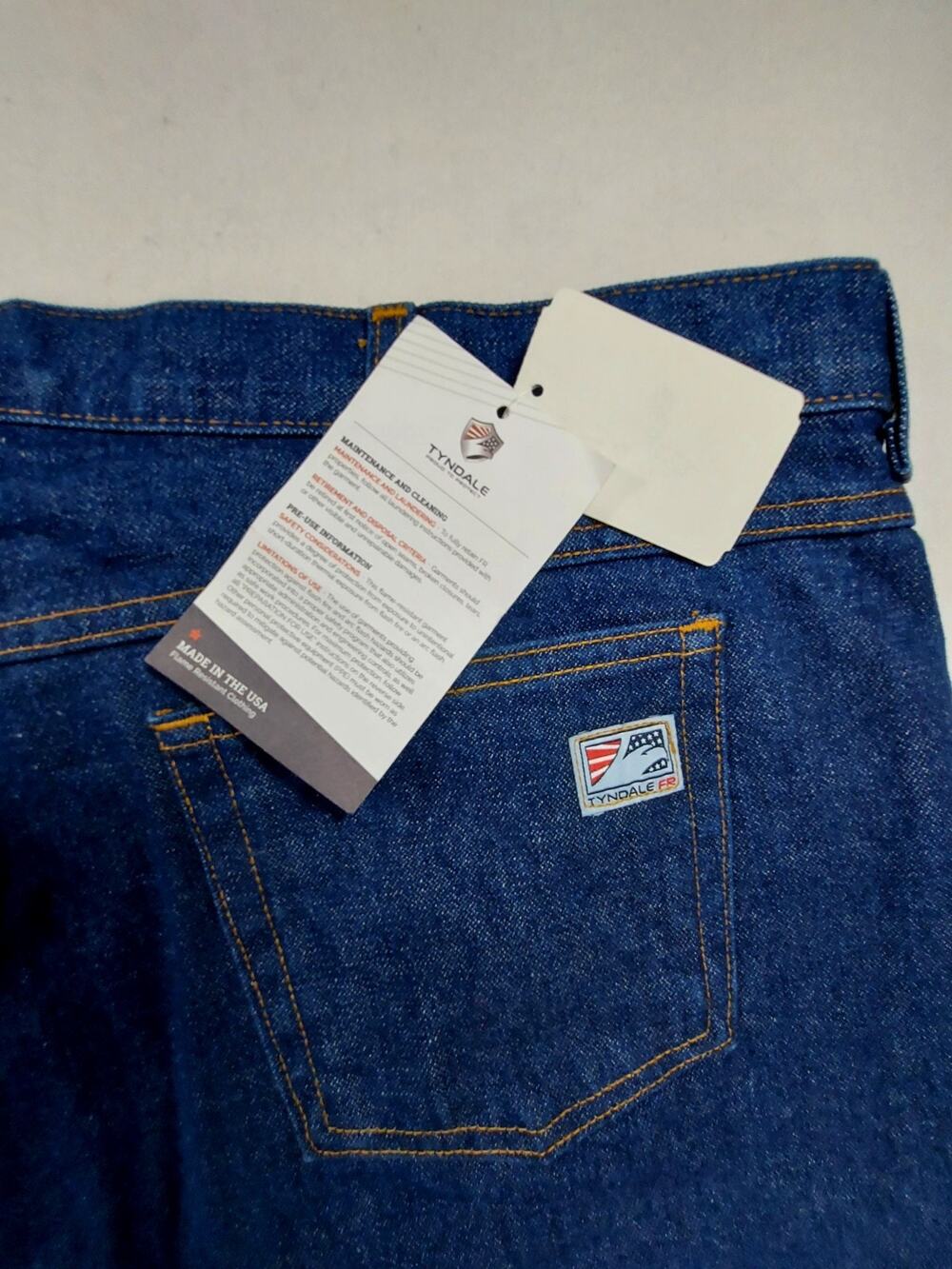 NWT Womens Tyndale Fr Arc Rated Flame Resistant Jeans 2 Pair Lot MVM Rodeo 46x30